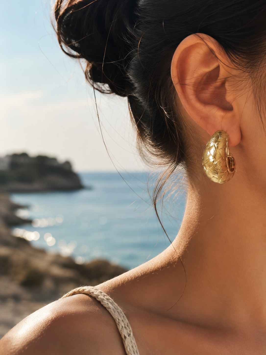 Goddess Braid Earrings