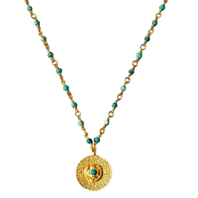 Turquoise shore necklace