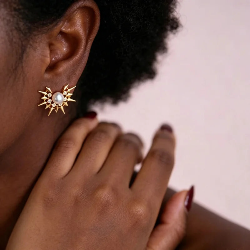 Serena Sunburst Earrings