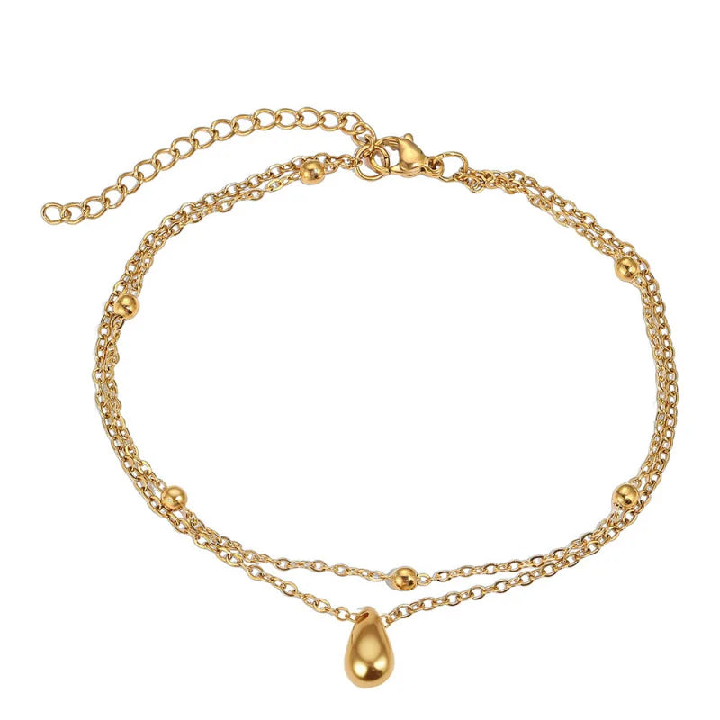 Waterfall anklet