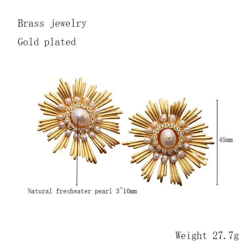 Sun Goddess Earrings
