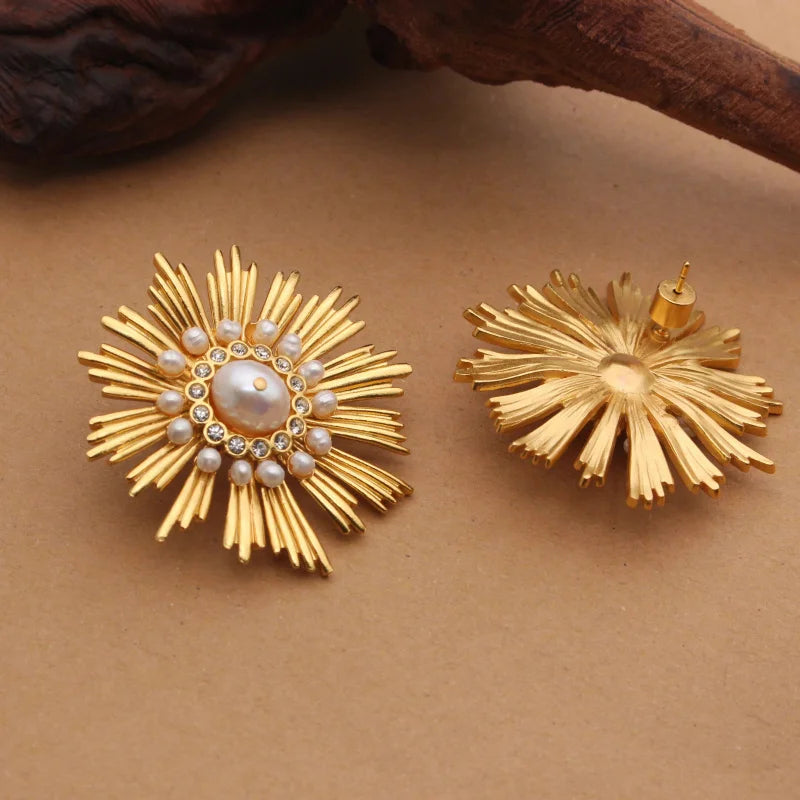 Sun Goddess Earrings