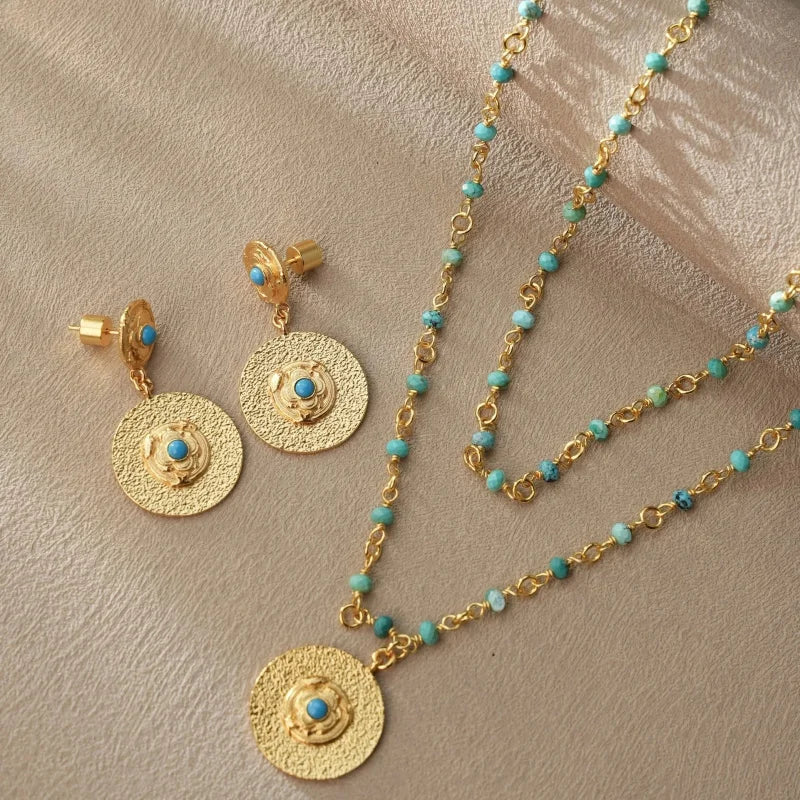 Turquoise shore necklace
