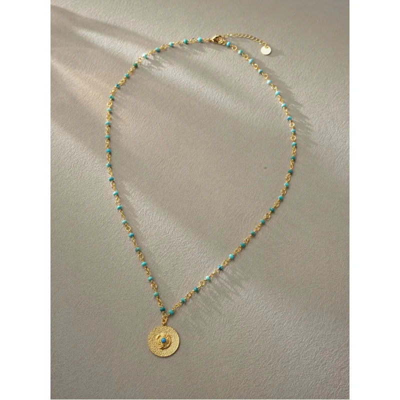 Turquoise shore necklace