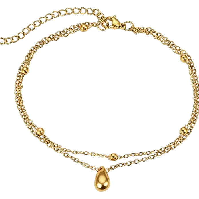 Waterfall anklet
