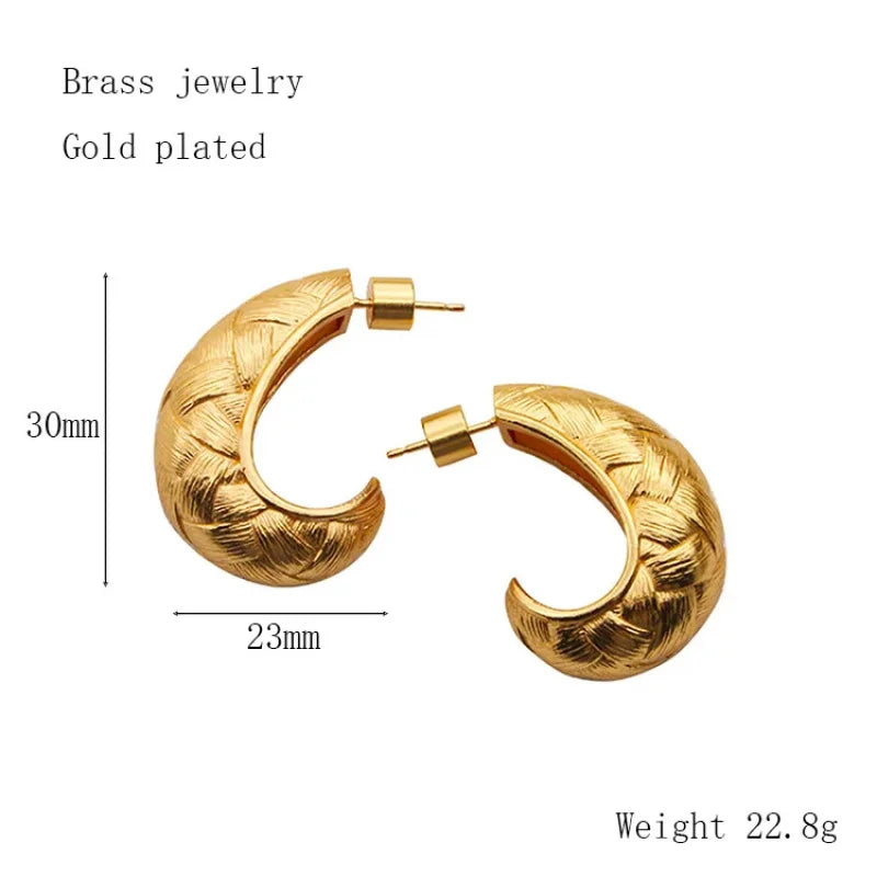 Goddess Braid Earrings