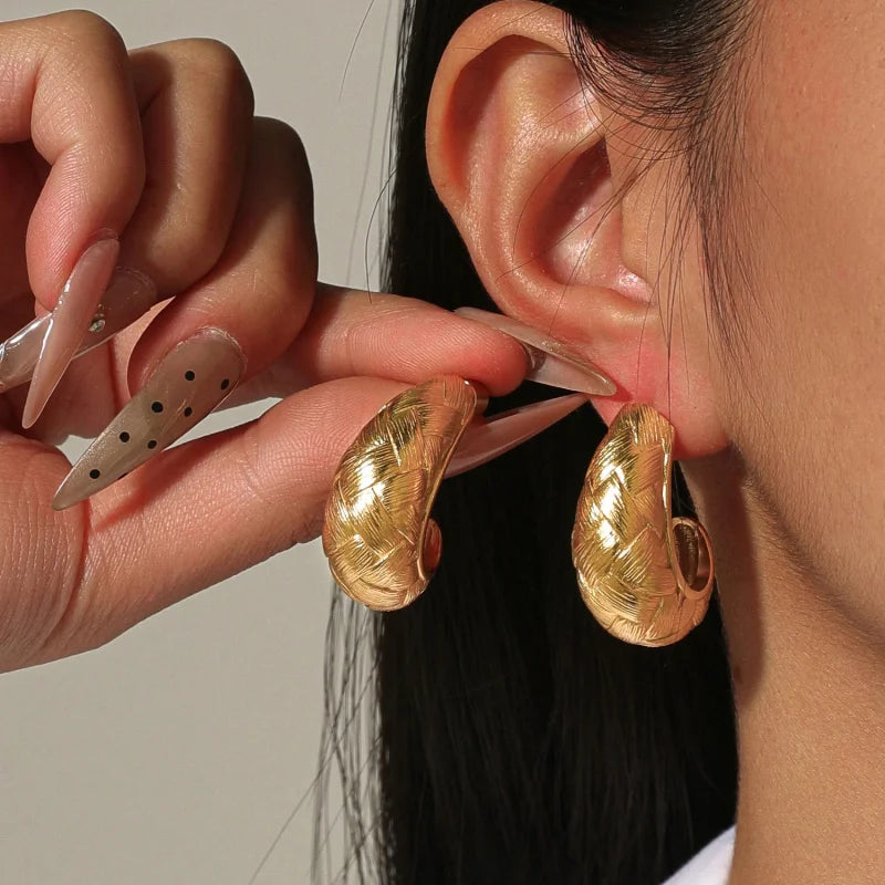 Goddess Braid Earrings