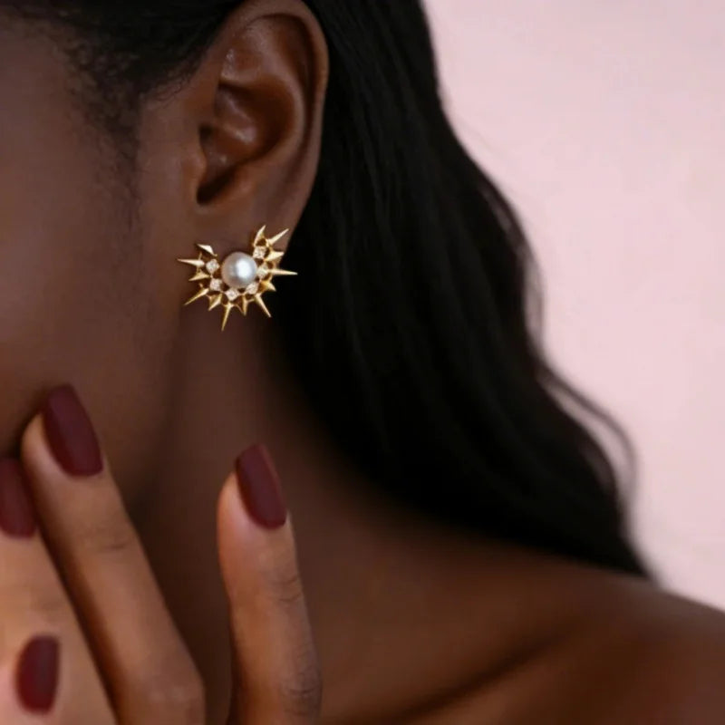 Serena Sunburst Earrings